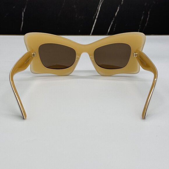 NEW LOEWE LW40140U 25E WOMEN SUNGLASSES BLACK CAT EYE LOEWE EYEWEAR - Picture 7 of 12